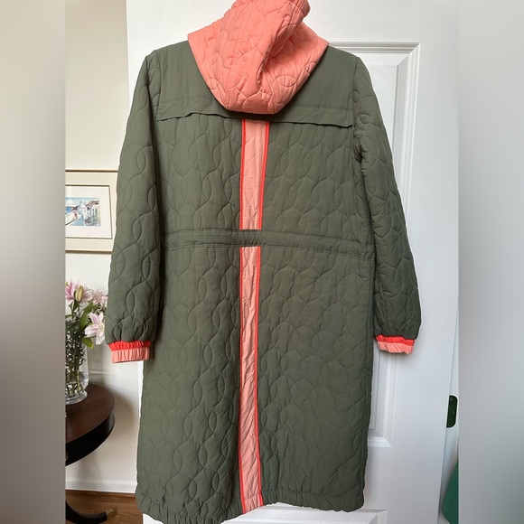 Anthro Daily Practice Green Quilted Coat - Picture 6 of 8